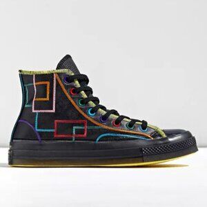 Men's Converse Chuck 70 High Chinese New Year Sneakers Black/Yellow Size 11